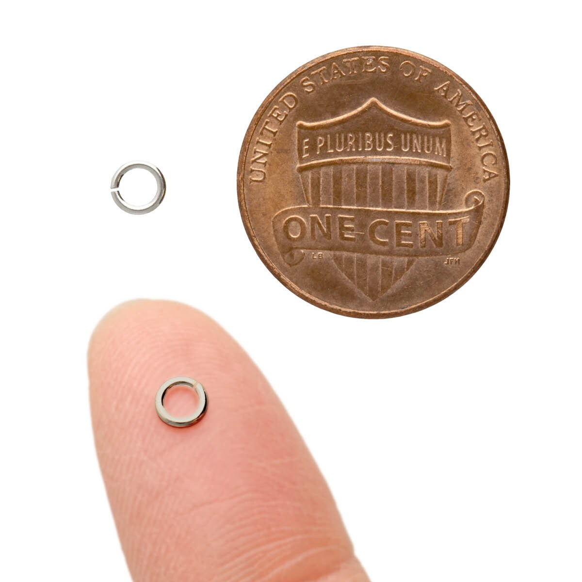 4mm Open Jumpring (20) - Sterling Silver