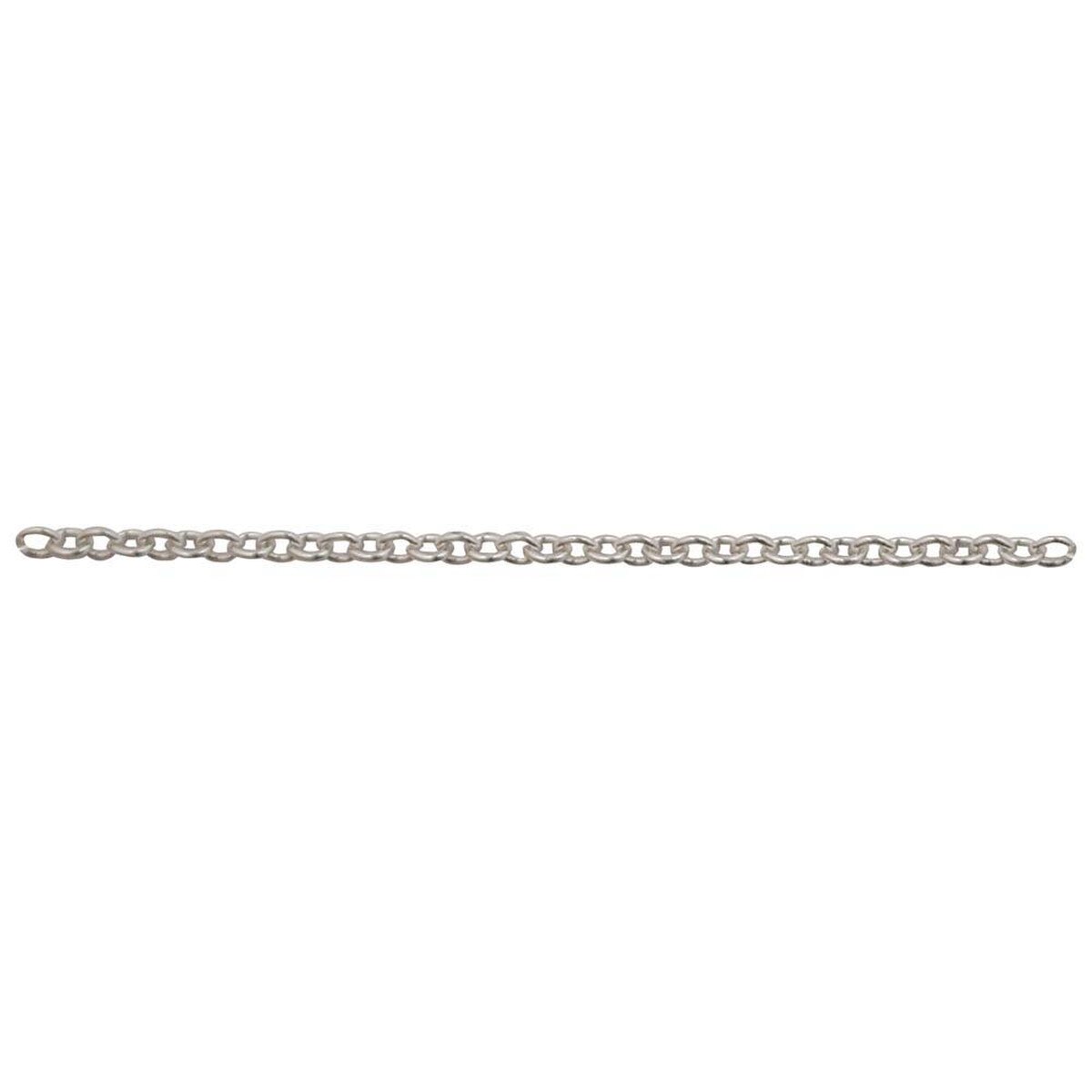 1.1mm Tiffany Cable Chain (1m) - Sterling Silver