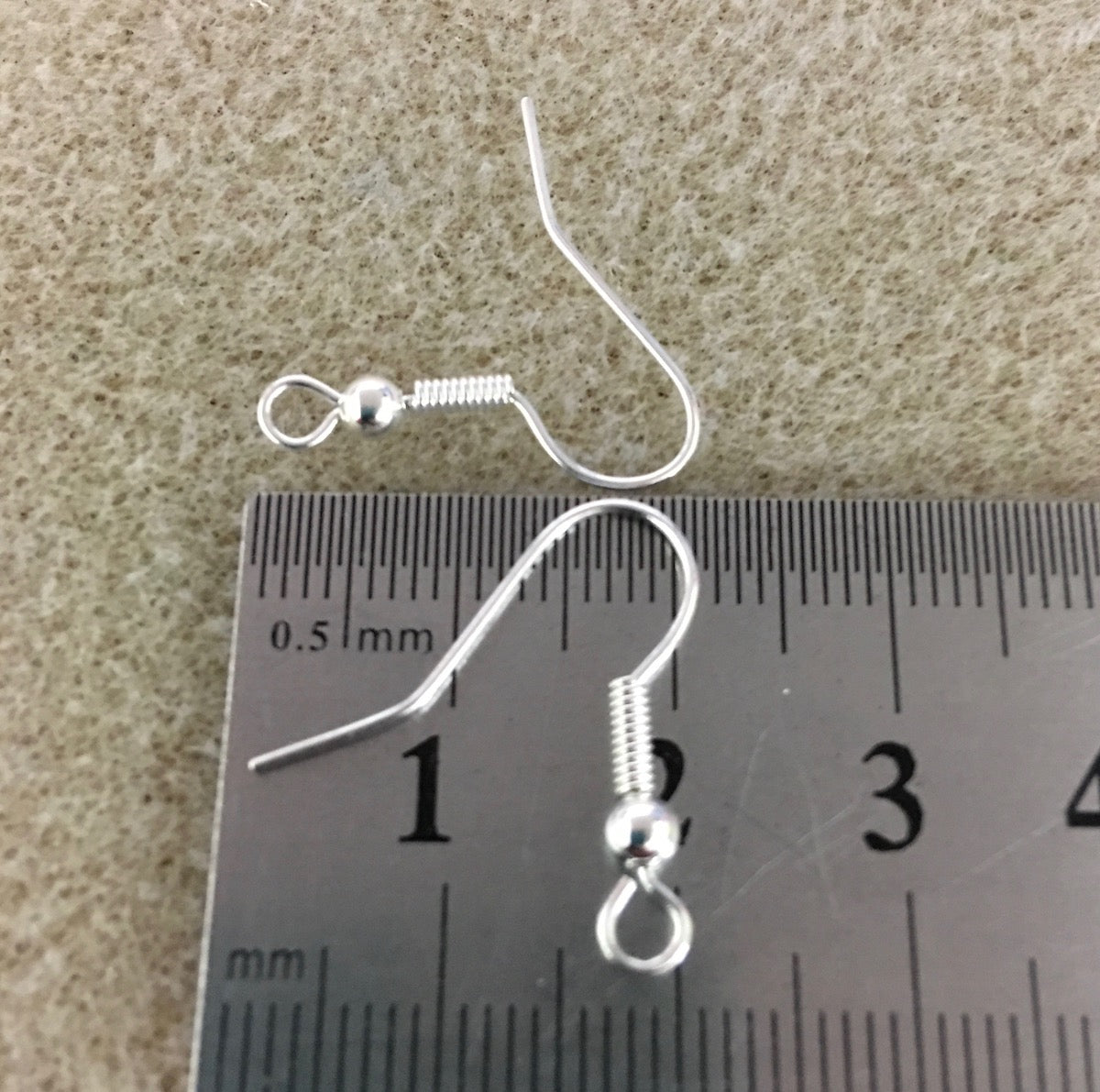 Ear Wire (50) - Silver