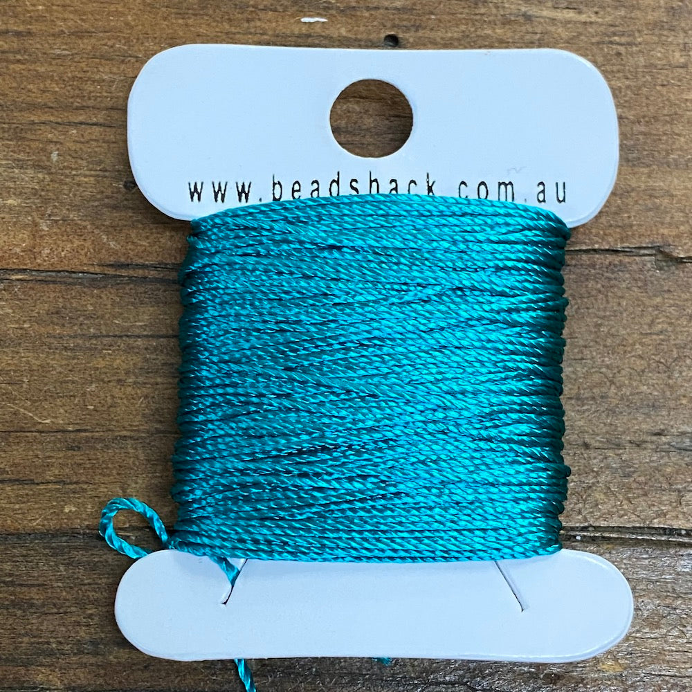 Teal (20m) 0.6mm Silky Thread