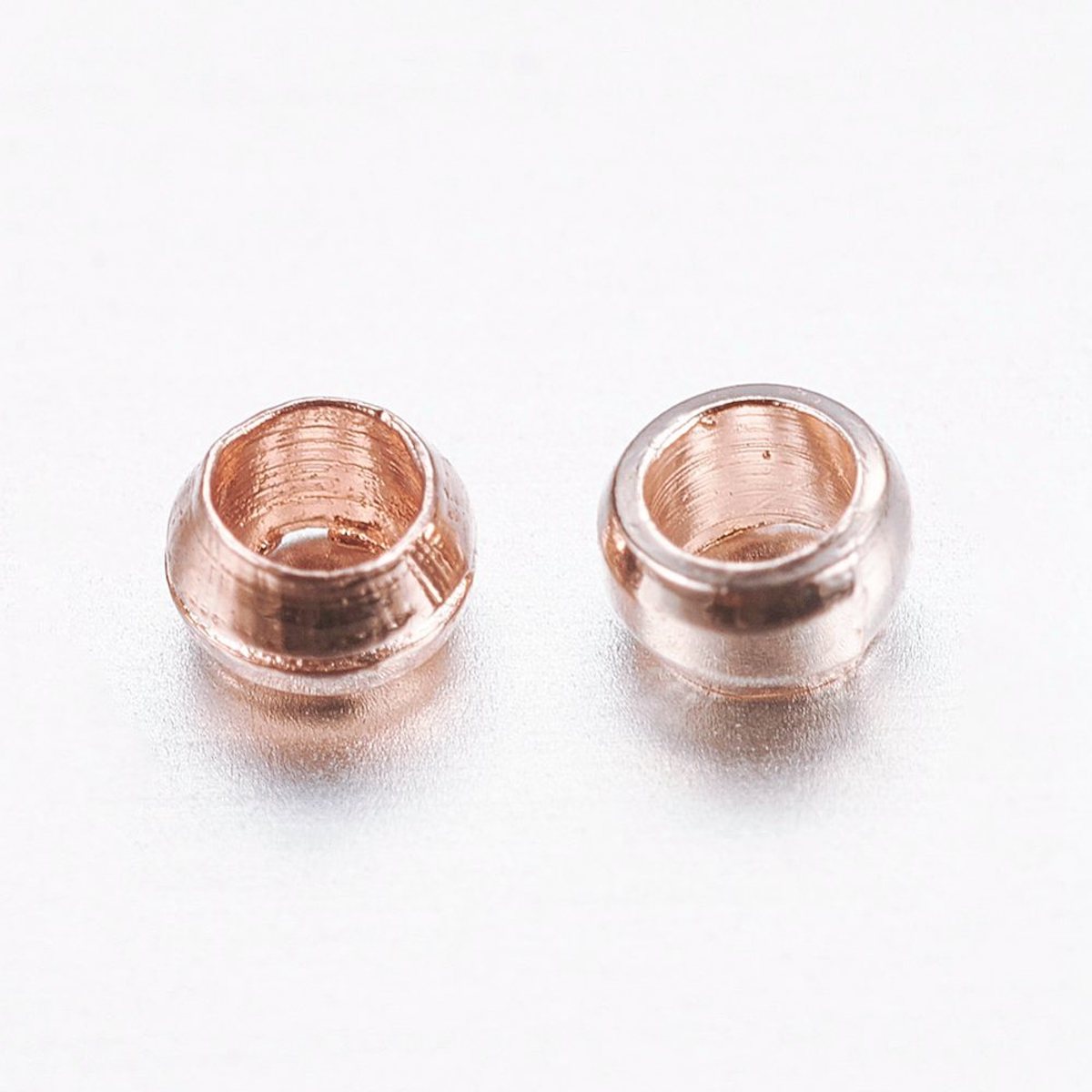 Crimp Beads - Rose Gold