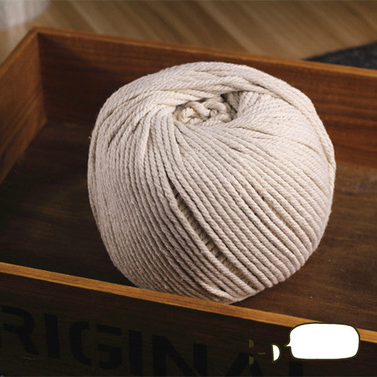 Hooter the Baby Owl Macrame Kit - w. BONUS Burlap Bag! - Natural