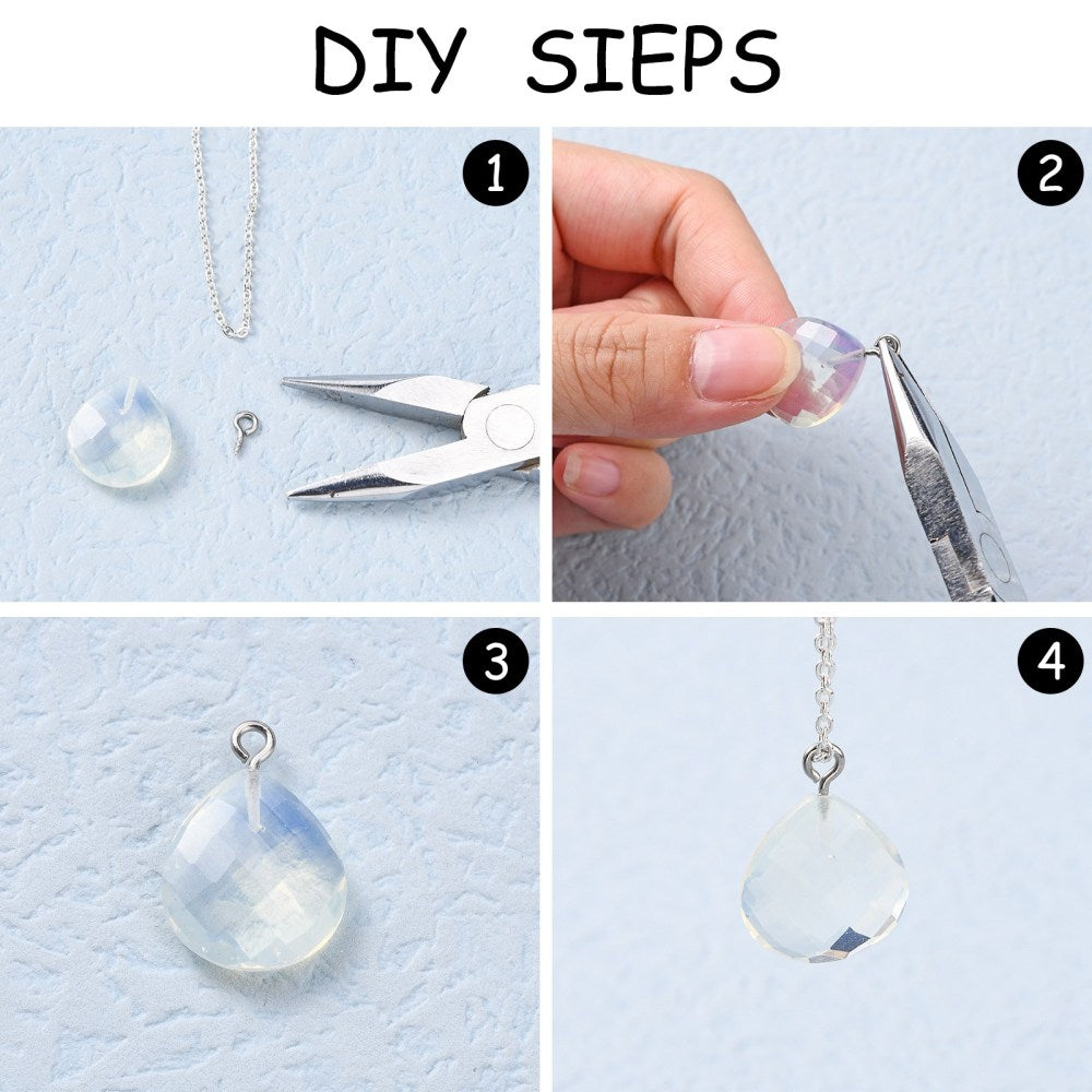 13mm Peg Bails (50) - Platinum