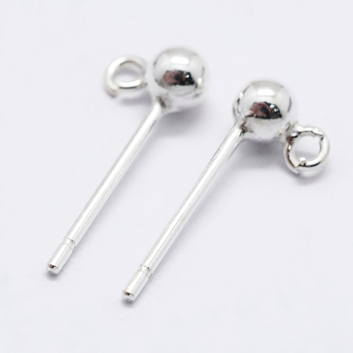 2mm Studs (2) - Sterling Silver