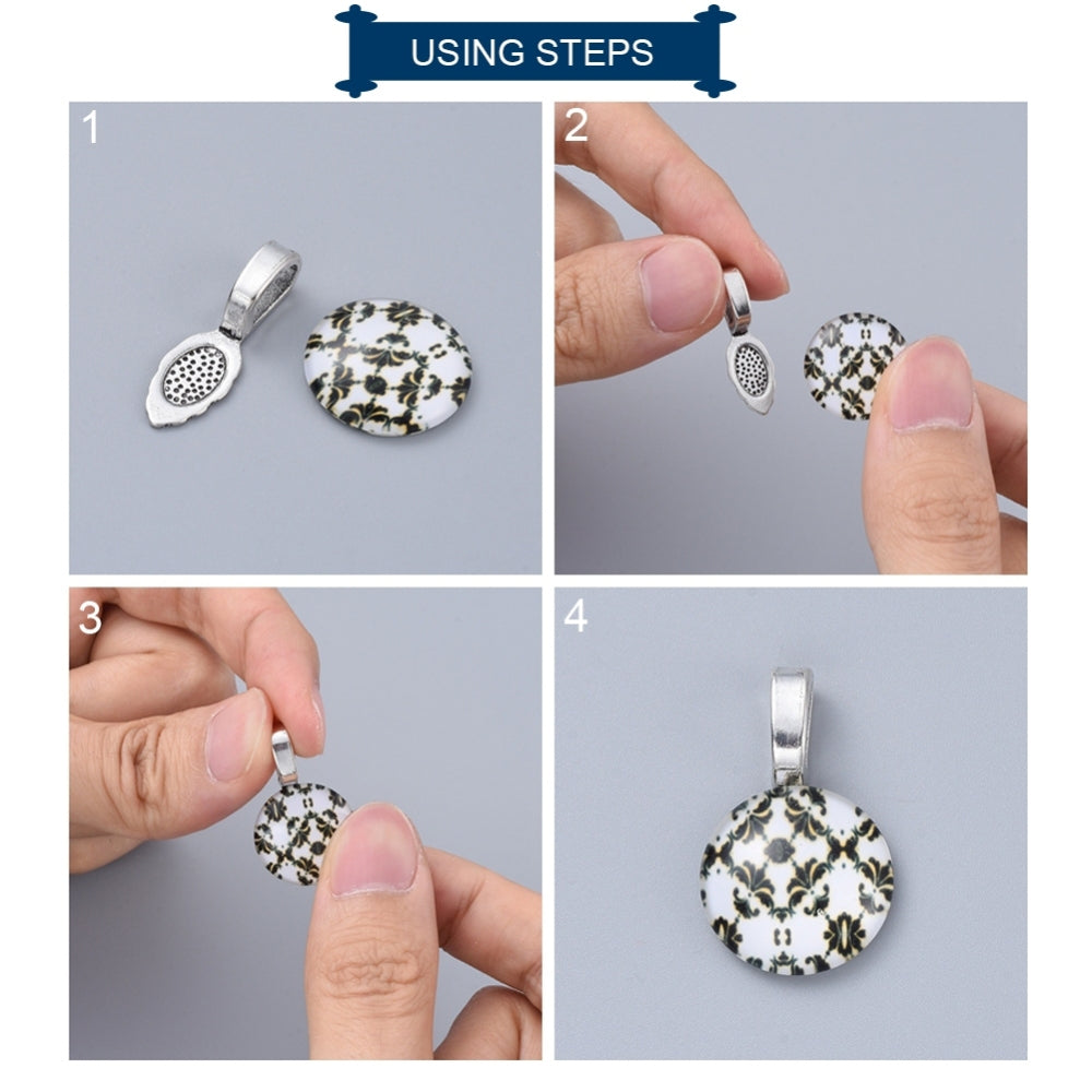 Pendant Bail - Silver ROUND (5)