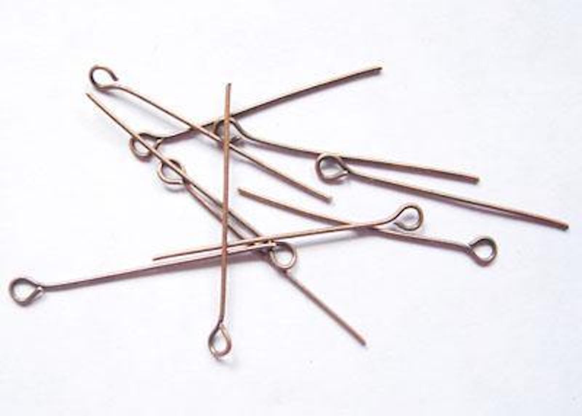 35mm Eyepin Ancient Brass (50)