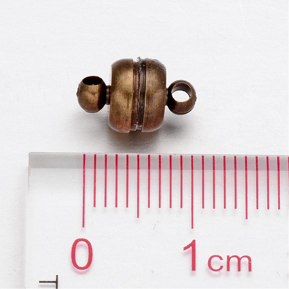 7x11mm Magnetic Clasps (5) - Ancient Gold