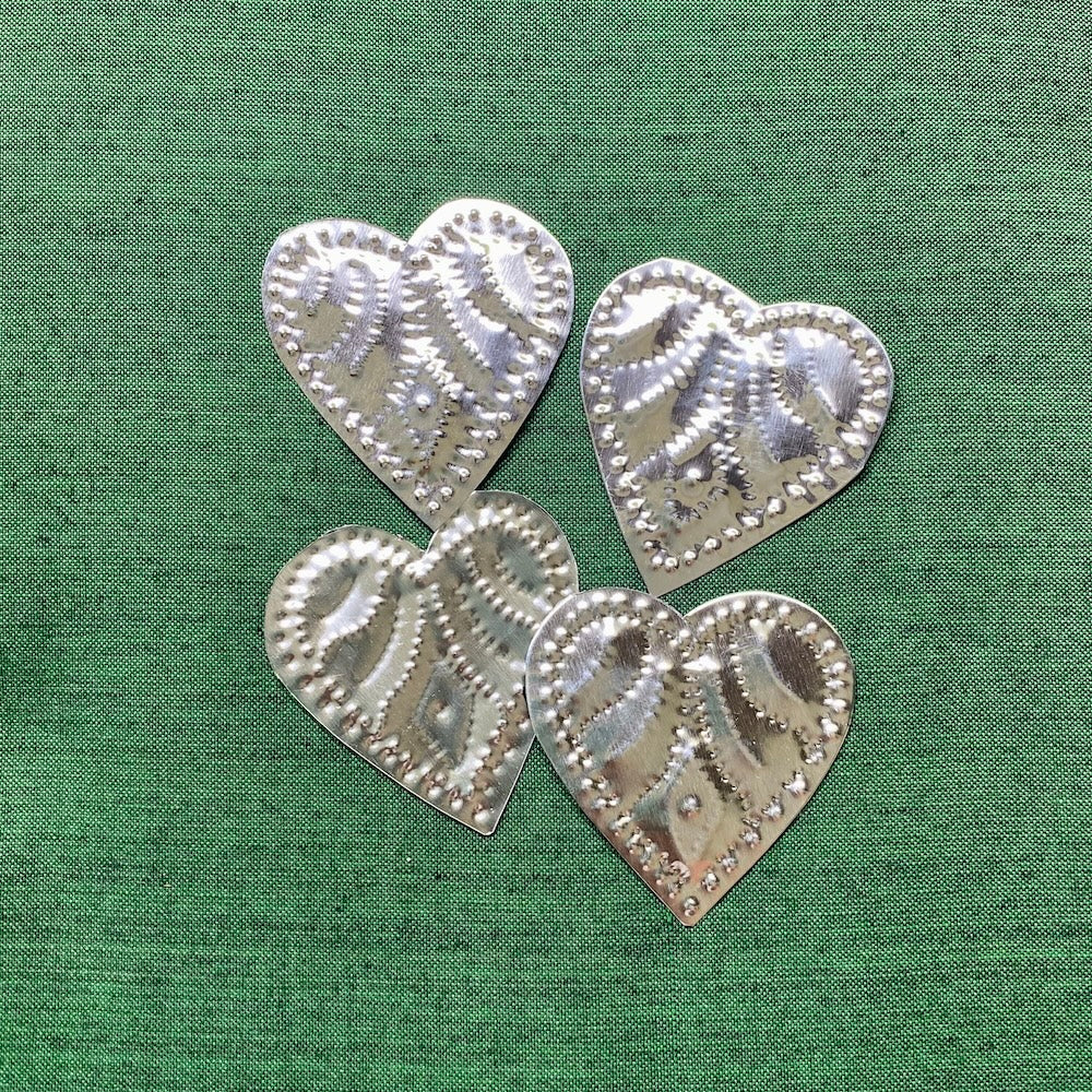 Pressed Metal (5) - Heart (Small)