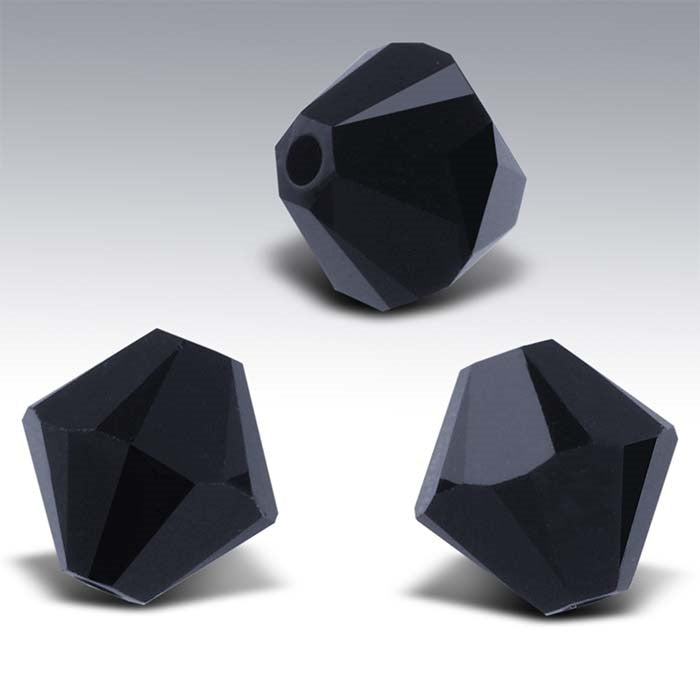 4mm Bicone Swarovski Crystal Beads (10 beads) - Bead Shack