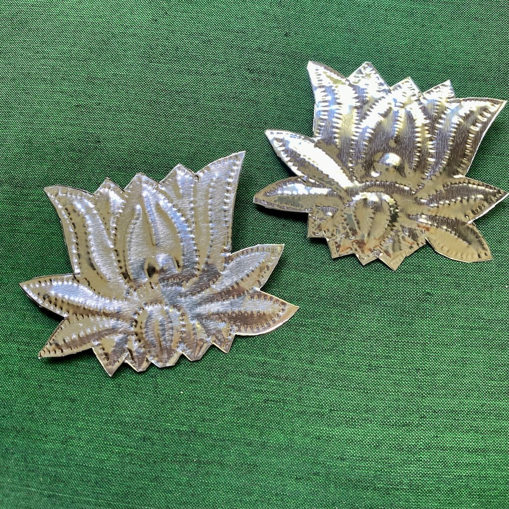 Pressed Metal (5) - Lotus Flower