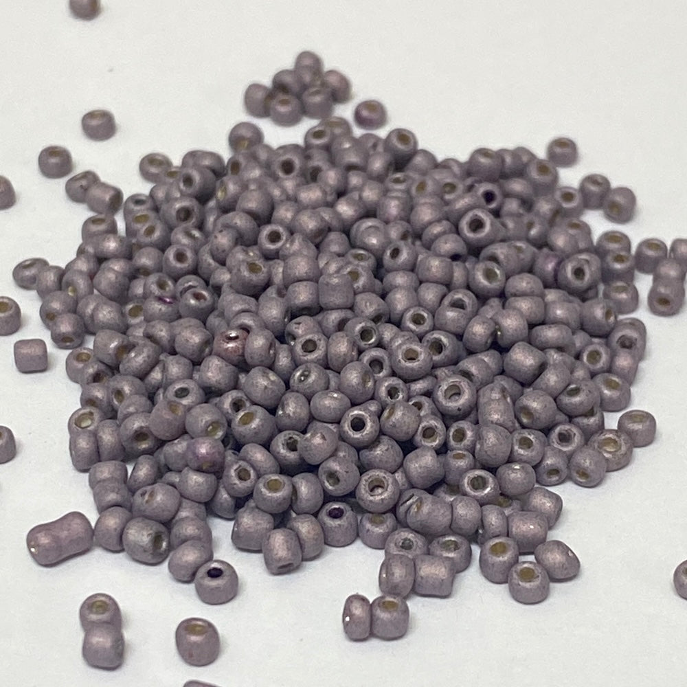 Mauve - 12/0 Metallic Opaque (25g) - Seed Beads