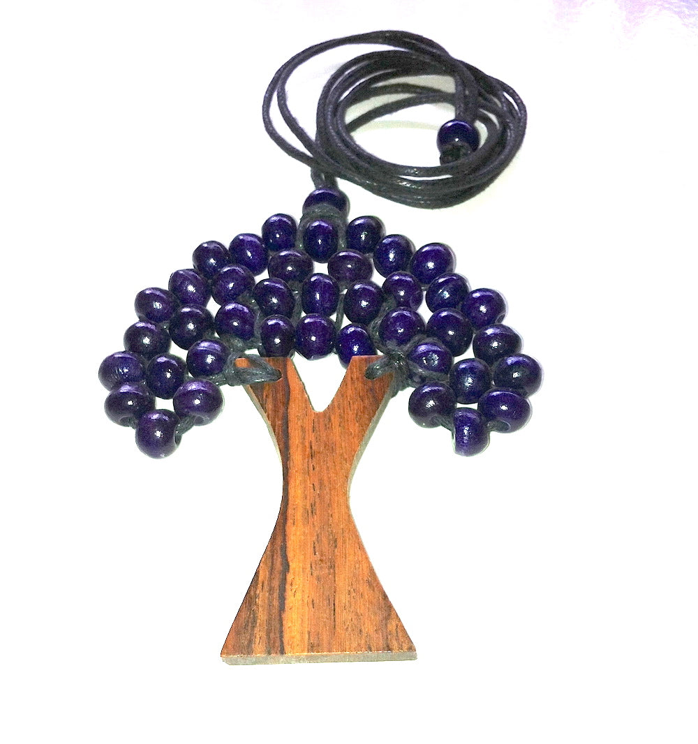 Tree of Life - Purple - Ready to Go Necklace