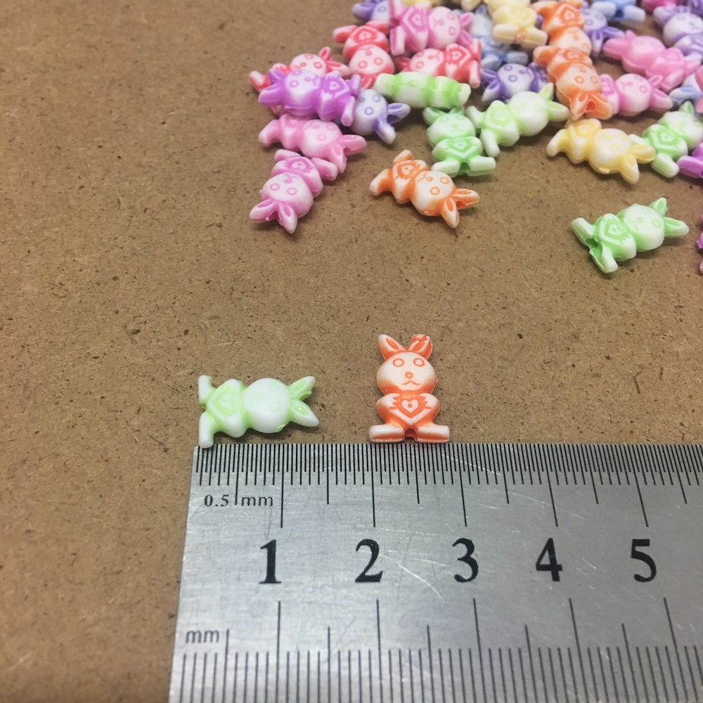 Bunny Rabbit Beads (25)