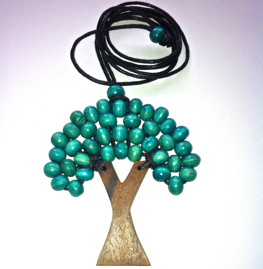 Tree of Life - Turquoise - Ready to Go Necklace