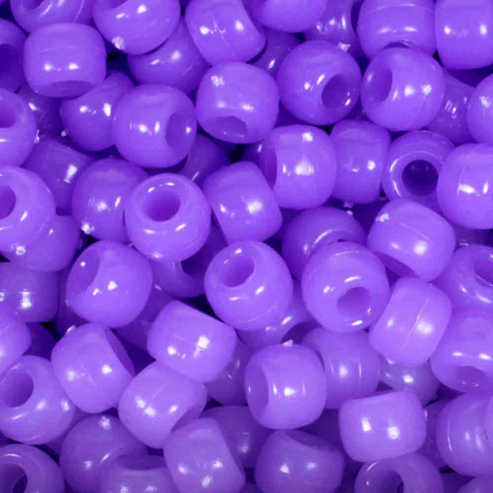 UV Acrylic Pony Beads (1,000) - Colour Changing Beads