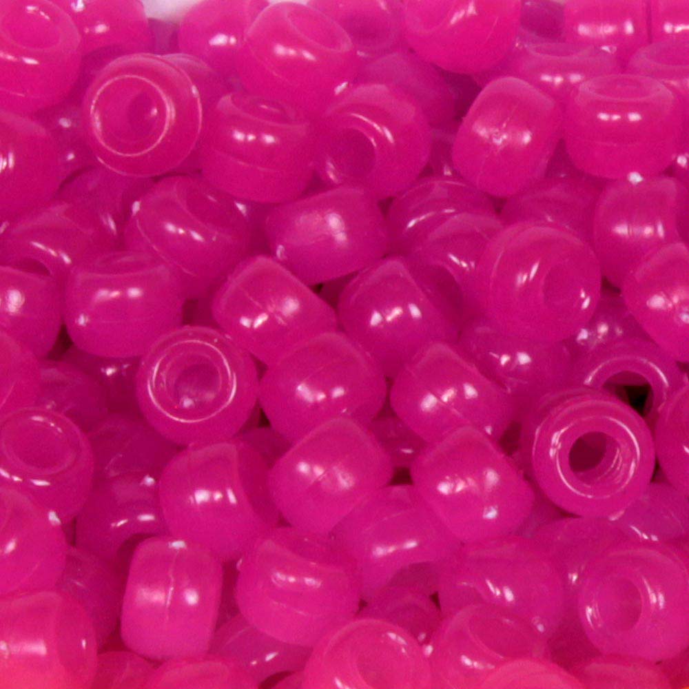 UV Acrylic Pony Beads (1,000) - Colour Changing Beads