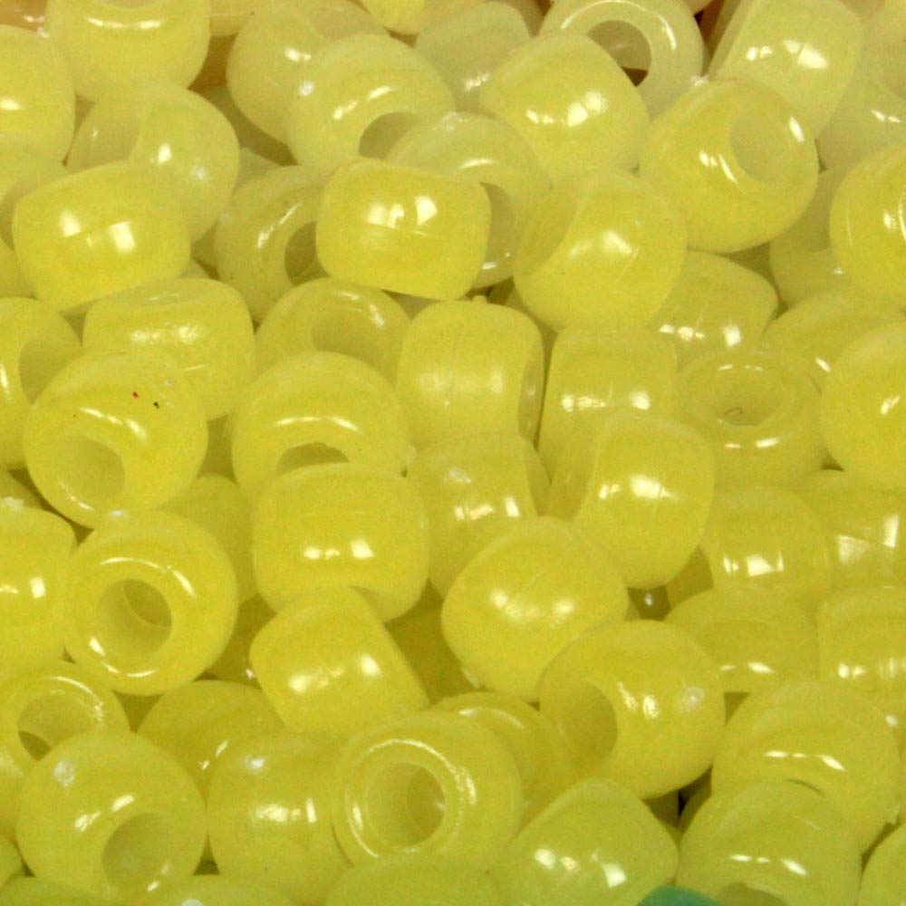 UV Acrylic Pony Beads (100) - Colour Changing Beads