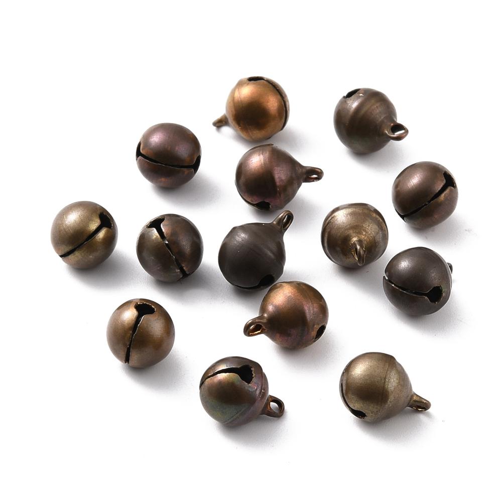 9mm Bells (10) - Ancient Gold