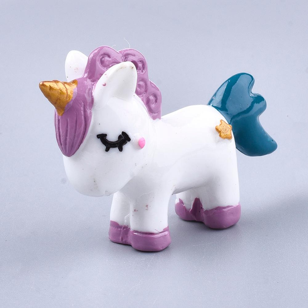 Unicorn Pendant (1) - Purple