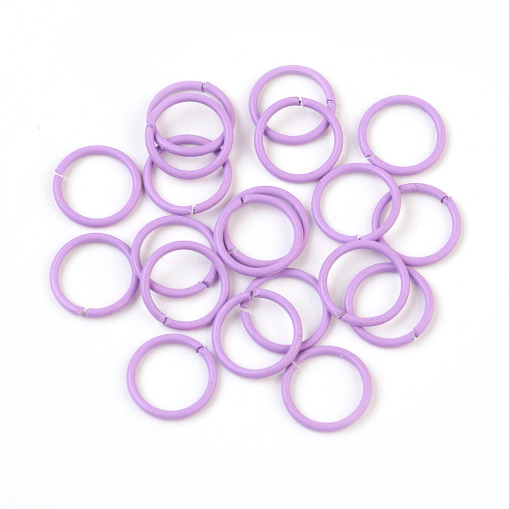 10mm Jumprings (20) - Plum