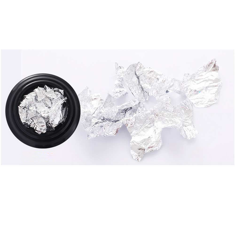 Metal Leaf Flakes - Silver