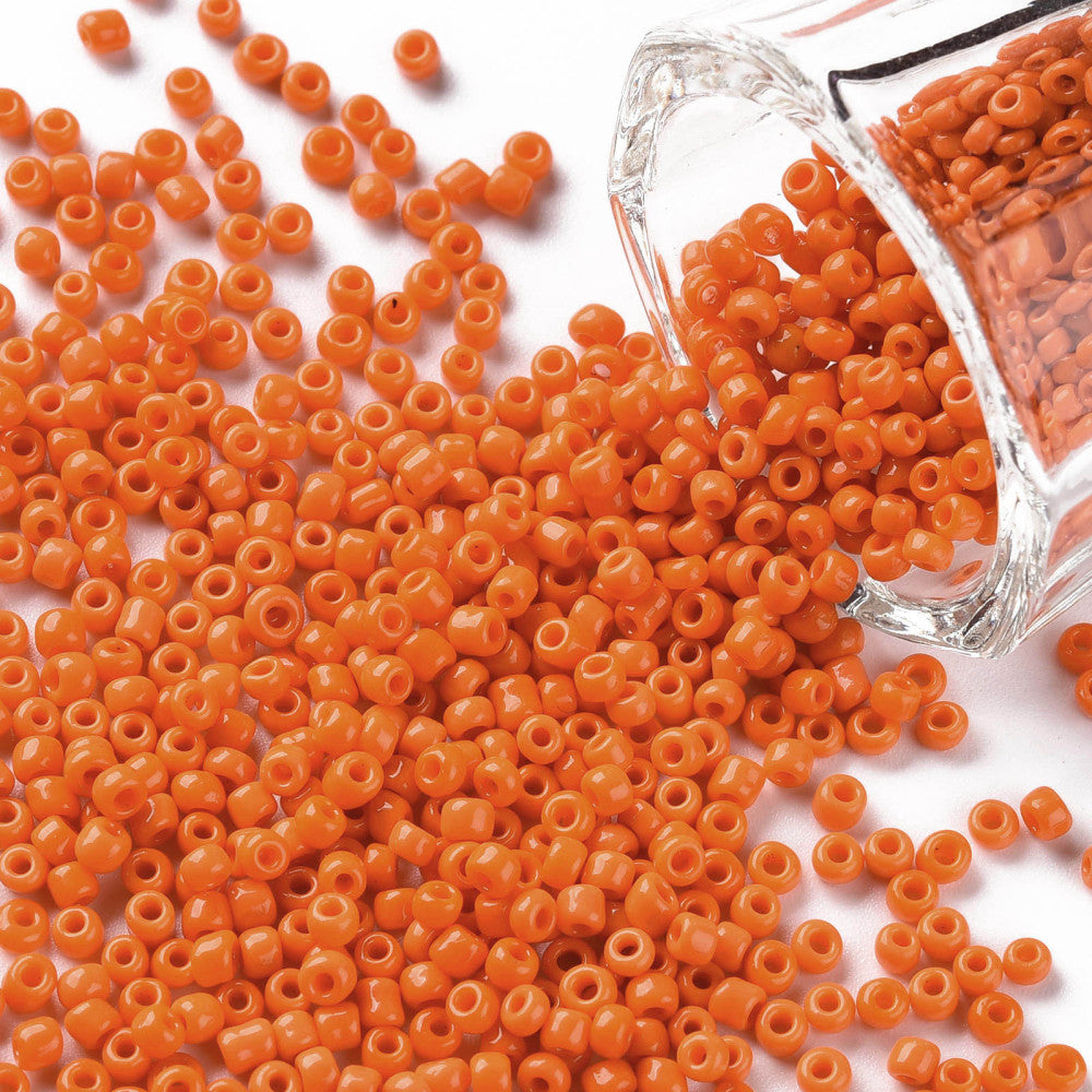 Orange - 12/0 Opaque (50g) - Seed Beads