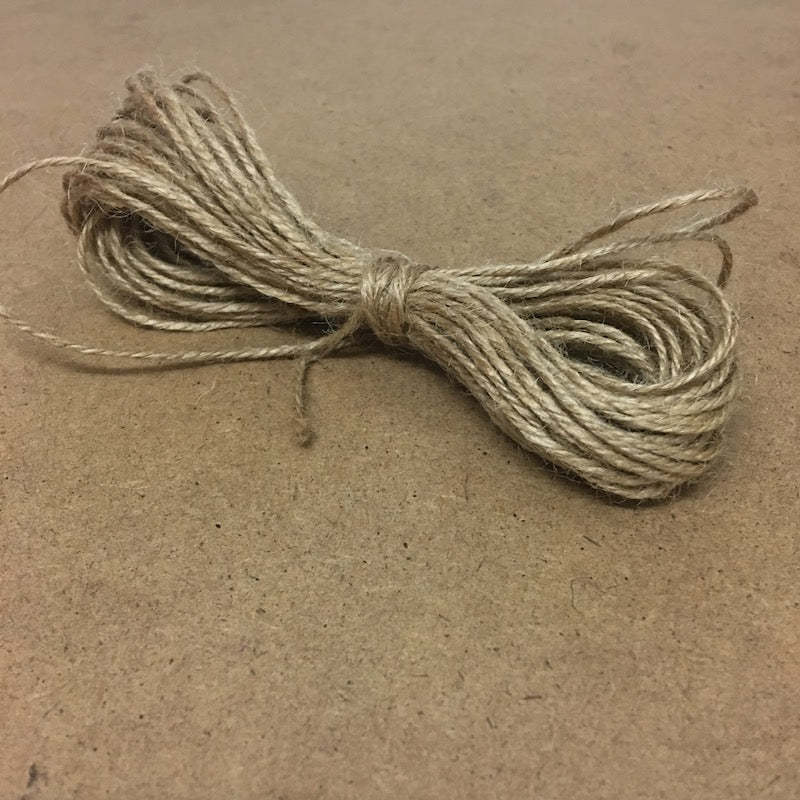 Natural (10m) - 2mm Hemp String