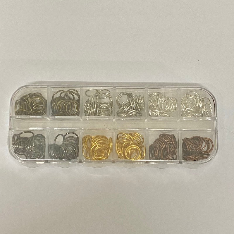 10x1mm Jumprings (18 gauge) - Variety Box