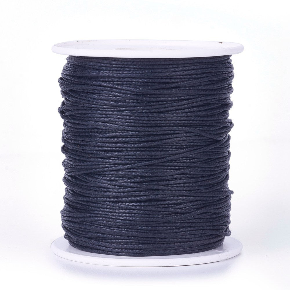 1mm Wax Cotton (10m) - Black