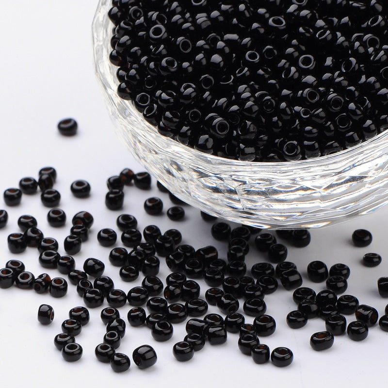 Black - 8/0 Opaque (50g) - Seed Beads