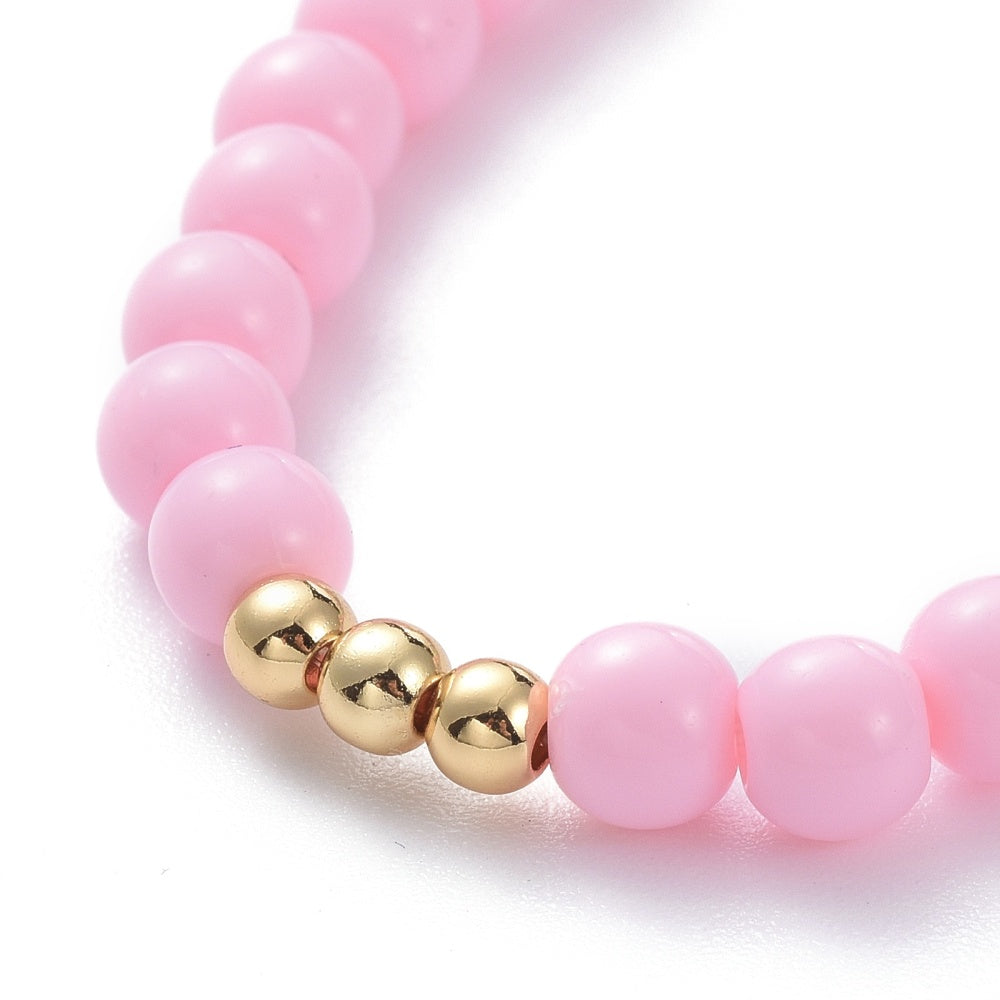 Beaded Flower Bunch Bracelet