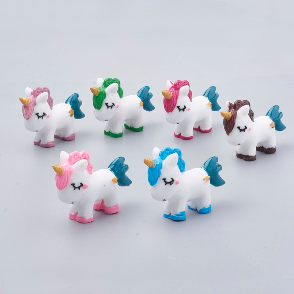 Unicorn Pendant (1) - Blue