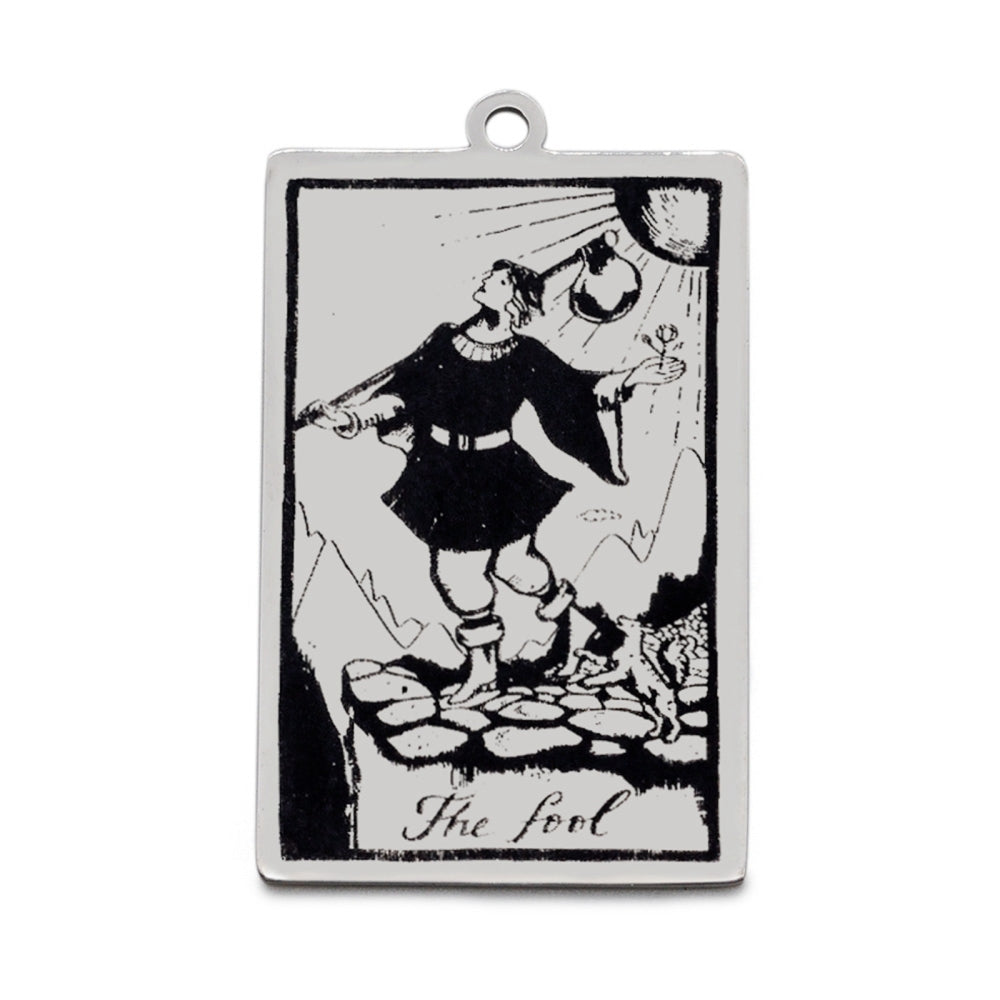 The Fool - Tarot Card Pendant (1)