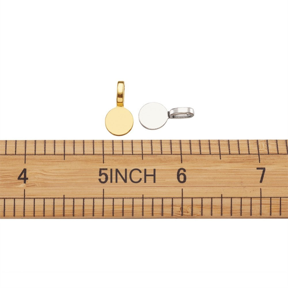 Pendant Bail - Gold ROUND (5)