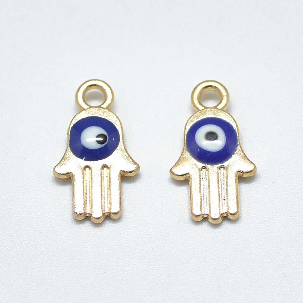 Hamsa Hand w. Evil Eye Charm (5)