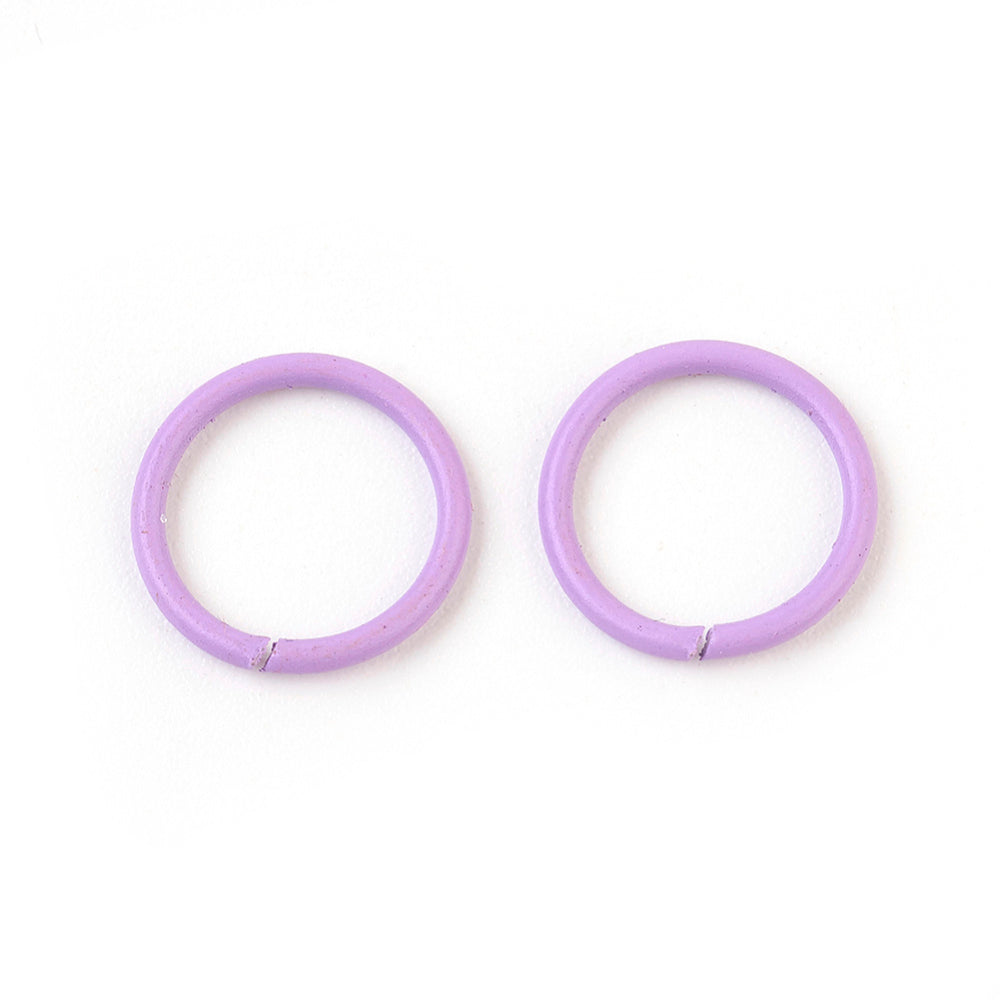 10mm Jumprings (20) - Plum