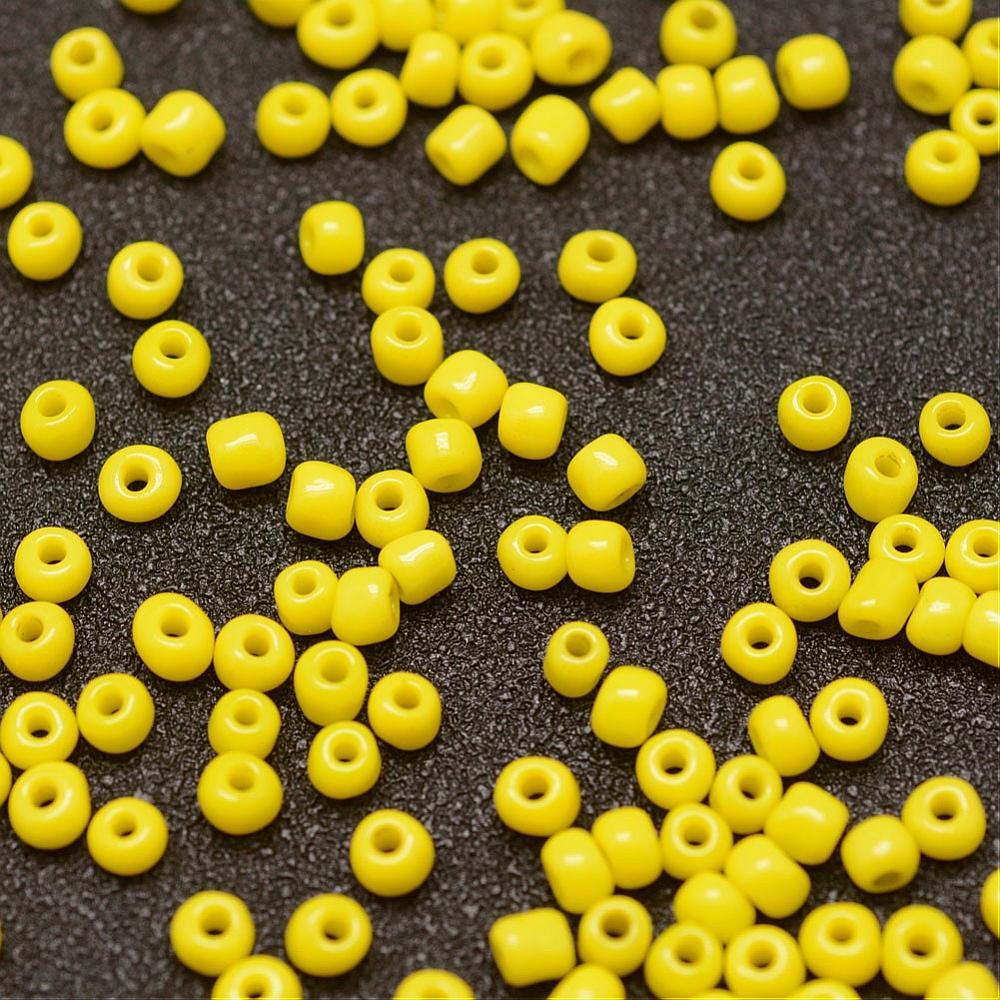 Yellow - 8/0 Opaque (50g) - Seed Beads