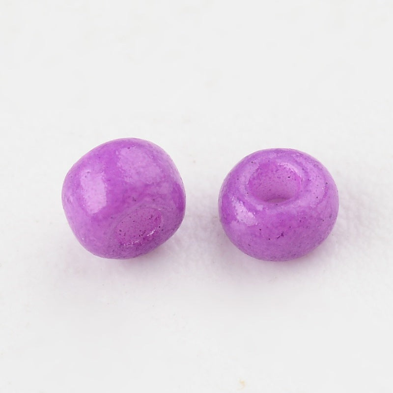 Purple - 8/0 Baked On Colour (50g) - Seed Beads