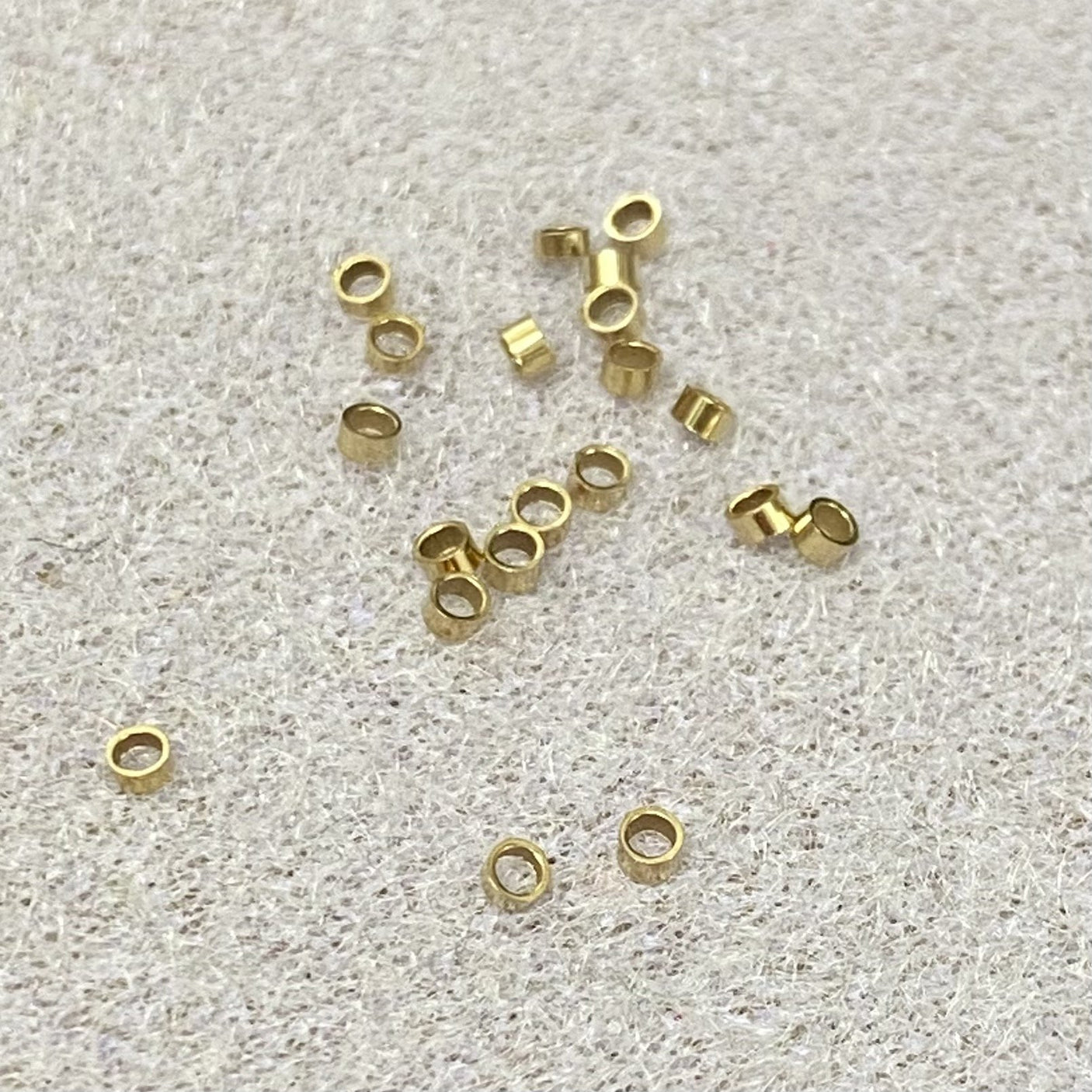 2x1mm Crimps (50) - 14kt Gold Filled