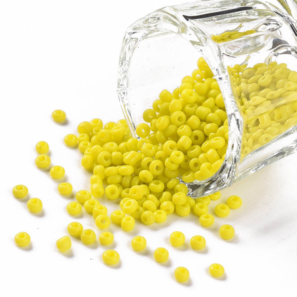 Yellow - 12/0 Opaque (50g) - Seed Beads