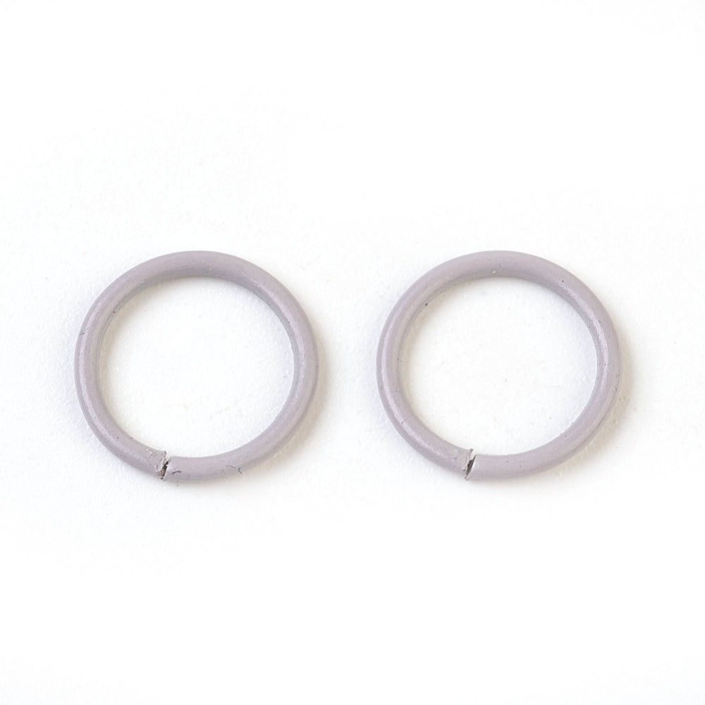 10mm Jumprings (20) - Light Grey
