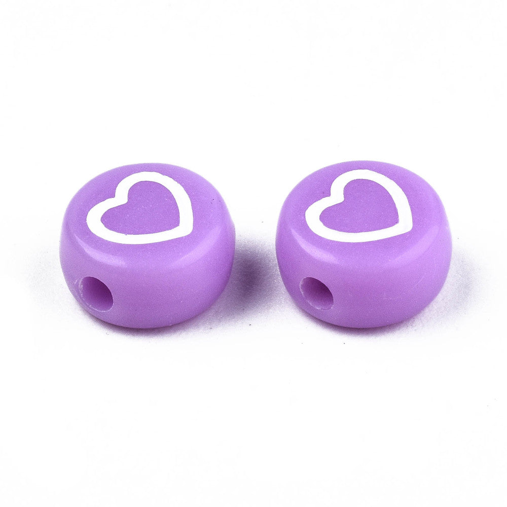 Stars Moons Hearts - Pastels/White (50)