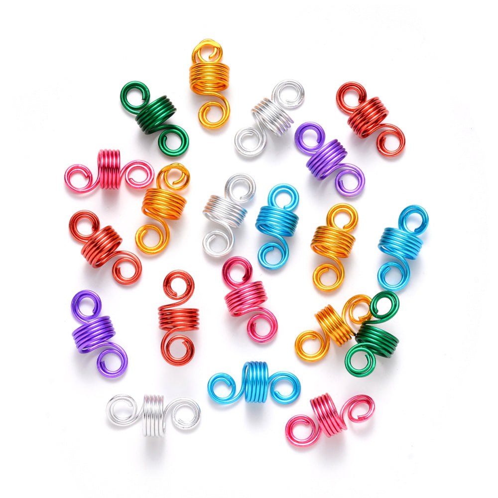 Dreadlock Beads - Mixed Colours (25)