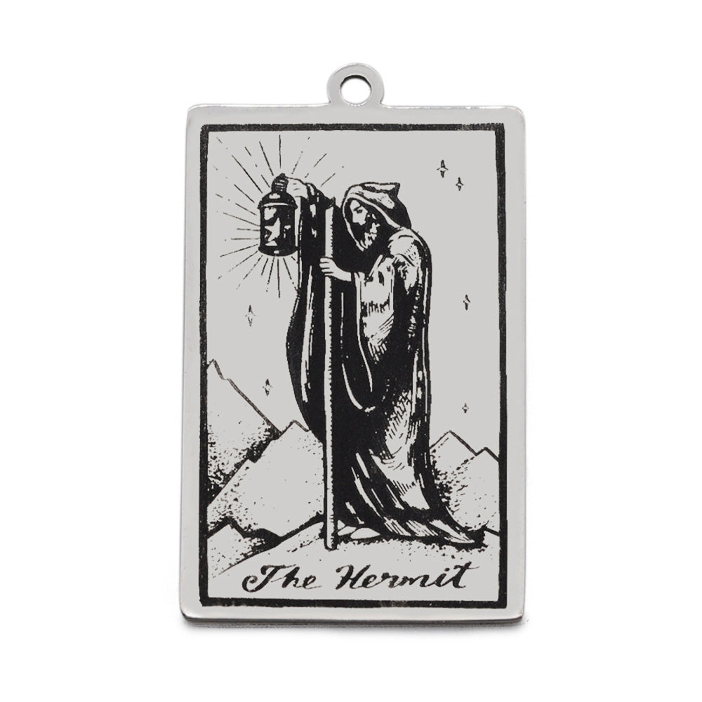 The Hermit - Tarot Card Pendant (1)
