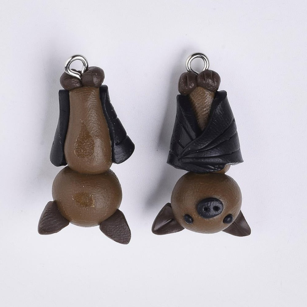 Bat (1) - Polymer Clay Pendant