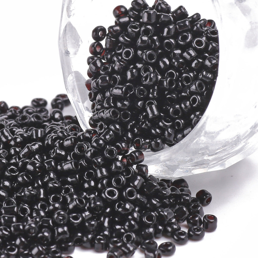 Black - 12/0 Opaque (50g) - Seed Beads