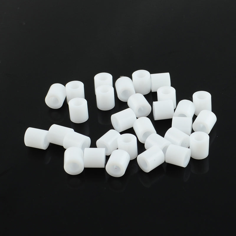 5mm Perler Beads - WHITE (500)