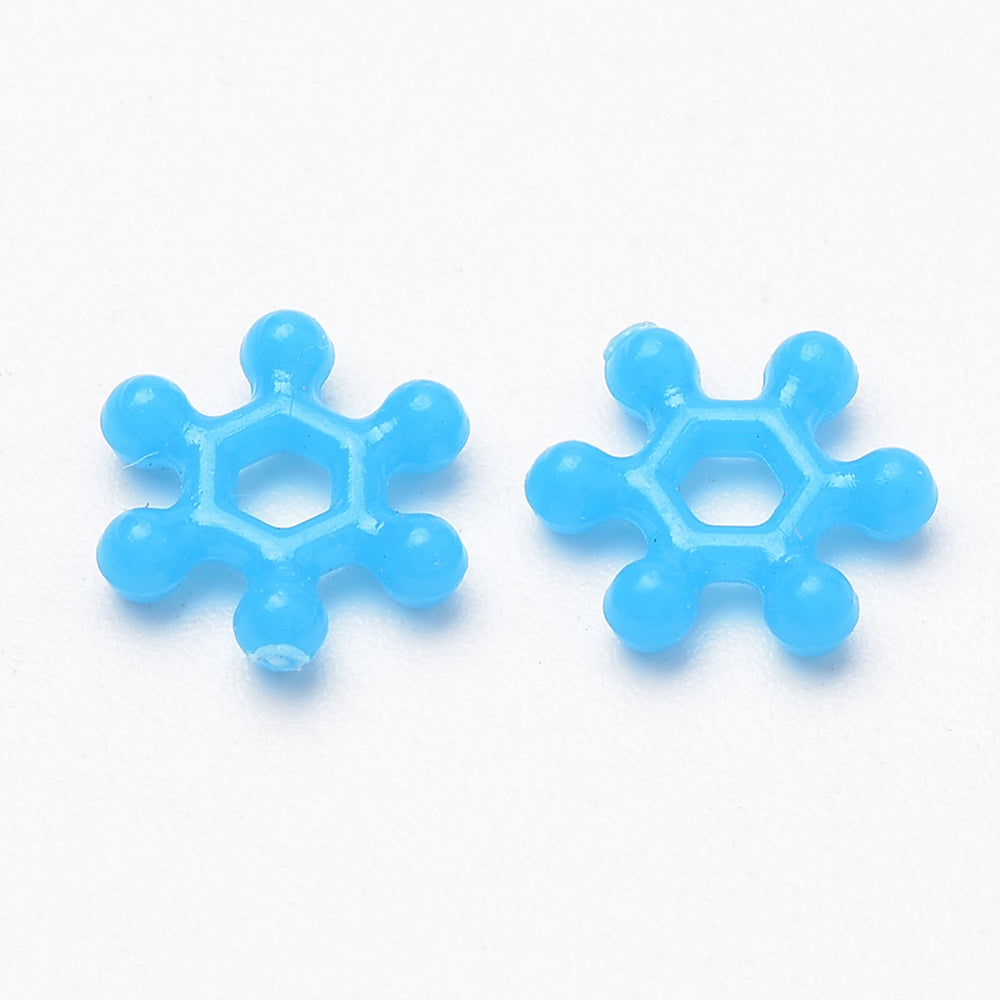 Pinwheel (250) - 8mm Acrylic Opaque Beads