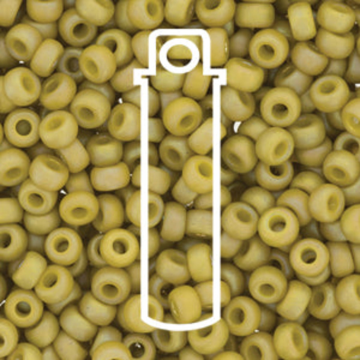 6/0 (#94693) Frost Opaque Glaze Rainbow Pistachio - 20g Tubes