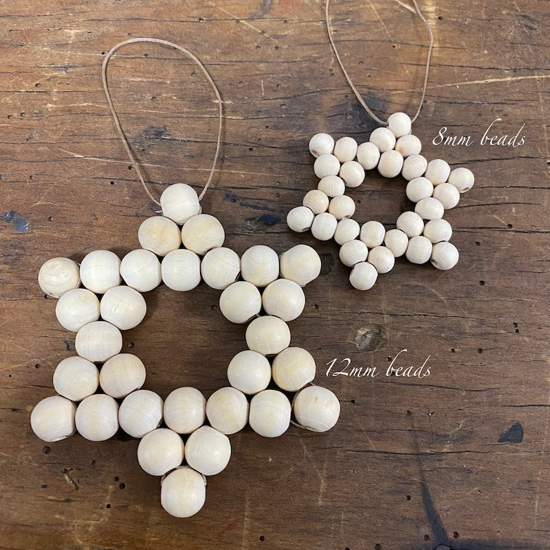 Star (Wood) Decoration Kits (makes 12) - Small